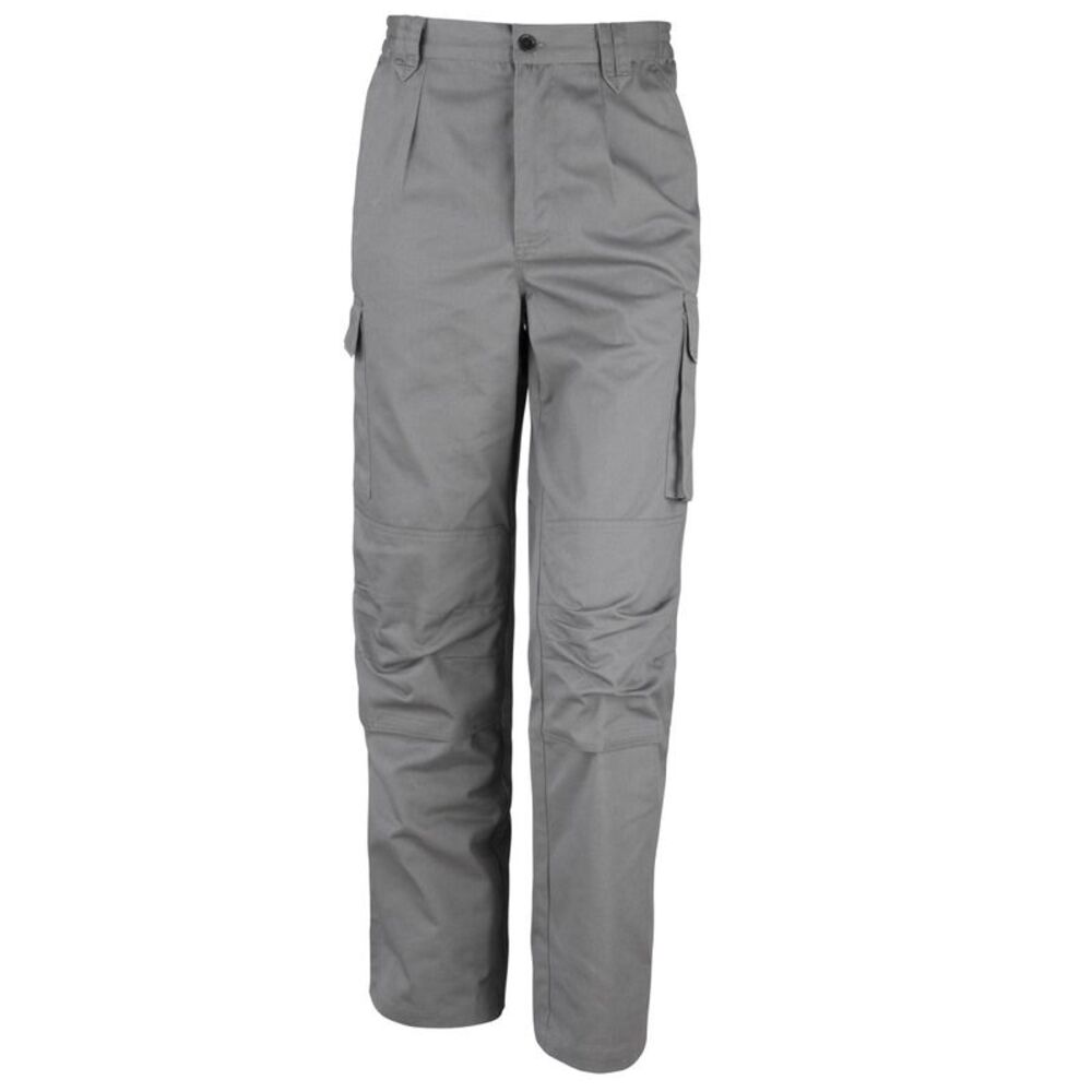 Result Unisex Work-Guard Windproof Action Trousers / Workwear / Grey